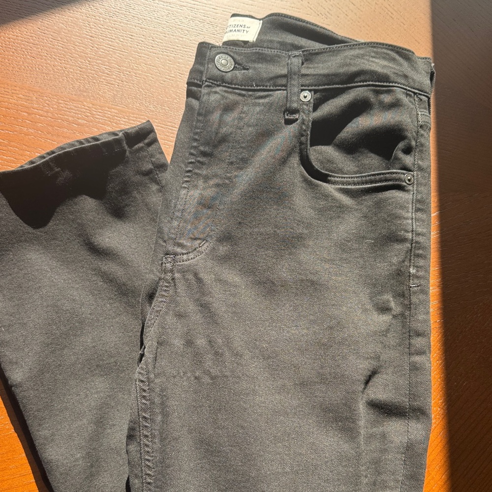 Citizens Of Humanity Black Denim Jeans